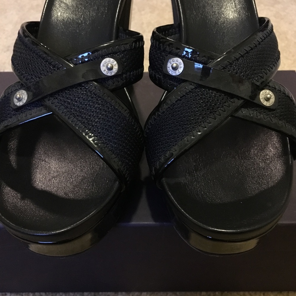 Women’s Prada Wedge Sandal - Picture 7 of 8